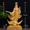 Venta al por mayor Estación Nueve Días Xuannv Adornos Hogar Vendido a Emperatriz Butian Nuwa Pisando el Viento Nueve Días Xuannv Estatuas para el Hogar