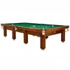 Mesa de billar estándar de fábrica estilo ruso, mesa de billar para adultos estilo ruso de madera maciza, mesa de billar piramidal