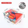 Caja para Llevar de Pollo Frito de Grado Alimenticio Caja de Papel Comercial Sin Plegar Caja de Embalaje para Pollo Frito de Entrega Snacks En Stock Al Por Mayor