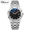 Reloj para Hombre CHENXI Amanecer Explosiones Transfronterizas Tendencia de Moda Roble Reloj para Hombre Luminoso Impermeable Correa de Acero Reloj de Cuarzo