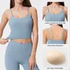 Sujetador Deportivo Cruzado para Fitness y Yoga Color Nude a Prueba de Impactos Push-Up Espalda Bonita Almohadilla Extraíble para el Pecho Tirante Camiseta Deportiva para Mujer C5238