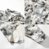 2026 Camisas Nuevas para Hombre Estilo Hong Kong Marca de Moda Tendencia Holgadas Talla Grande Pana Personalizadas Tie-Dye Manga Larga para Hombre