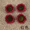 Flores de Girasol Pequeñas y Coloridas Flores de Seda Hechas a Mano Accesorios para Plantas Verdes para el Hogar Venta al por Mayor Accesorios para Fotografía de Bodas Decoración