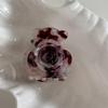 Horquilla de estilo coreano de alta gama con diseño de flor de ácido acético, estilo francés, pinza de agarre con pétalos frescos y dulces, pinza de tiburón simple, accesorios para el cabello