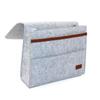Bolsa de Feltro para Cabeceira Transfronteiriça Bolsa de Armazenamento para Sofá Quarto de Dormitório Prateleira de Armazenamento Bolsa Suspensa Bolsa de Armazenamento de Feltro para Cabeceira Portátil