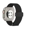 Adequado para Pulseiras Trançadas de Apple Watch, Pulseiras Elásticas com Fivela Magnética