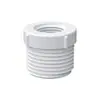 Junta variable para tubería de agua de plástico PVC de rosca completa con diente interior y exterior, junta reductora de hilo interior y exterior