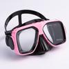 Gafas de Buceo de Marco Grande Transfronterizas para Adultos, Hombres y Mujeres, Máscaras de Buceo para Snorkel Libre, Máscaras de Buceo para Miopía con Diseño Antivaho