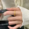 Anillo de Flor de Lirio de Plata de Ley S925 para Mujer, Estilo Vintage Japonés, Diseño de Nicho de Alta Gama, Popular en Xiaohongshu