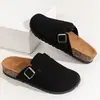 Zapatos Birkenneth Suela Suave Populares en Internet Antideslizantes Otoño e Invierno Hogar 2024 Nuevos Zapatos Maomao para Abrigo de Invierno