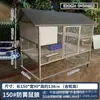 Daniel Jaula para Pollos Gruesa Grande Galvanizada para Exteriores Jaula para Pollos para Uso Doméstico al Aire Libre Jaula para Pollos a Prueba de Lluvia para Patos y Gansos Jaula para Pollos para Comadrejas