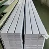 Fábrica de Origen Panel de Techo de PVC de Doble Ranura, Madera Recubierta con Película, Impermeable y a Prueba de Humedad, Plástico, Techo Interior