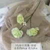 3 Rosas de Diamante Artificiales, Versión Asequible para Arreglos de Boda, Decoración de Exhibición en Centro Comercial, Arreglo Floral de Fondo, Arreglo Floral de Piso