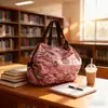 Bolsa Acordeão Bolsa de Compras de Supermercado Bolsa Tote Portátil Enrolável Bolsa Nuvem Bolsa de Armazenamento de Grande Capacidade Bolsa de Compras Dobrável