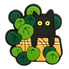 Imanes de nevera de gato lindos transfronterizos imanes de dibujos animados de goma suave de PVC pegatinas de educación temprana productos culturales creativos pegatinas magnéticas DIY venta al por mayor