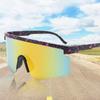Nuevas gafas de sol de una pieza para hombre de montura grande para exteriores transfronterizas europeas y americanas, gafas de sol deportivas para montar, gafas de sol de fábrica venta directa