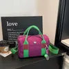 2026 Nueva Moda Bolso de Hombro Único Estilo Coreano para Mujer Alta Apariencia Bolso de Mano Tipo Almohada Casual Ligero para Viaje Bolso Cruzado