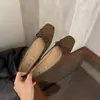 Zapatos planos retro con lazo y punta fina para mujer, nuevo estilo primavera/otoño, suela suave, versátiles para ir al trabajo.