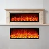 Chimenea Electrónica Minimalista Estilo Europeo con Altavoz Bluetooth, Artículo Decorativo Europeo y Americano para Sala de Estar, Adorno Calefactor para Habitación, Venta al por Mayor, Atomizador, Sensación de Internet