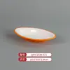 Vajilla de Melamina Plato de Dos Colores para Restaurantes de Hot Pot y Barbacoa, Plato Cuadrado de Barbacoa Comercial Imitación Porcelana
