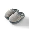 Chinelos de Algodão Infantis para Outono e Inverno, Sapatos Domésticos Internos Unissex para Meninos e Meninas, Quentes com Forro de Fleece, Solado Espesso, para Crianças de Todas as Idades, Chinelos de Pelúcia