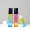 Botellas Roller de Color de 1 ml en Stock, Botellas Roller Azules de 5 ml, Botellas de Aceite Esencial de Color Degradado Rojo de 2 ml para Cosméticos