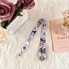 Cartoon Card Holder Estudante Easy Pull Buckle Bus Card Holder Multifuncional Subway Card Holder Telescópico Lanyard Keychain Rice Card Holder