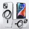 Adequado para Capa de Celular Magnética Apple 17Promax Suporte de Carregamento Sem Fio Iphone17Air Fulcro Celular Transparente
