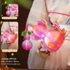 Linternas del Festival de Mediados de Otoño 2026 Nuevo Modelo Linternas del Palacio de la Calabaza Kit de Manualidades DIY para Niños Linternas Brillantes Portátiles de Estilo Antiguo