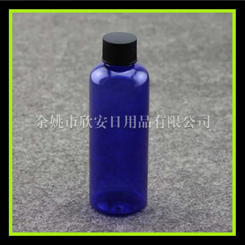 蓝色普通盖瓶