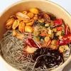 Compra una caja, llévate otra gratisFideos Picantes y Ácidos Auténticos de Chongqing, tarrina grande de fideos de batata, fideos instantáneos listos para comer, caja completa en envase de tarrina