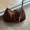 2025 Nuevo Bolso de Axila de Cuero de Vaca Escarchado de Lujo Accesible de Nicho Bolso de Viaje de Gama Alta Bolso de Hombro Cruzado para Mujer