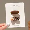 Pinza de Pelo de Lana con Forma de Corazón y Flor Estilo Coreano para Mujeres Adultas Flequillos Pinzas Laterales Accesorios para el Cabello Otoño Invierno Sensación de Alta Gama Pinzas para Cabello Rebelde