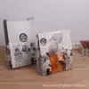 Saco para Pão de Torrada Couro Janela Saco Francês Baguete Série de Assar Pão de Torrada Saco de Papel Saco para Pão de Torrada
