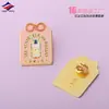 Liga de Zinco Longzhiyu Esmalte Sintético Emblema Personalizado Logotipo Corporativo Broche Criativo para Eventos Emblema da Empresa Fabricante Personalizado