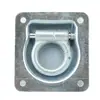 Accesorios para contenedores furgoneta camión anillo de soporte gancho de piso para carga dispositivo de tracción de cuerda gancho de cuerda anillo de tracción gancho colgante gancho de anillo de cuerda triangular