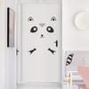 Desenhos animados gato adesivos de parede jardim de infância jardim de infância quarto decoração adesivos quarto dormitório porta adesivos autoadesivo removível FX1128