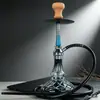 Hookah árabe, para bar KTV uso doméstico, aleación de aluminio, hookah de un solo tubo, shisha hookah de gran producción de humo
