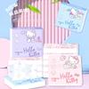 Pañuelos faciales con estampado de gatito, originales, autorizados, de aspecto bonito, portátiles, papel higiénico de dibujos animados, papel de pañuelo sin fragancia