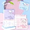 Pañuelo Facial Estampado Sanrio Linda Chica de Dibujos Animados Papel Higiénico Portátil Engrosado para Viaje Sin Perfume 40 Hojas Fábrica de Pañuelos