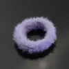 Nova faixa de cabelo de pelúcia cor de doce Corda para cabelo de celebridade da internet Elástico simples Acessórios de cabelo para outono e inverno Acessórios de cabelo de alta elasticidade
