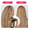 Peine para alisar el cabello lacio en casa, peine de madera contrachapada tipo V, peine antiestático multifuncional para rizar el cabello lacio, peine para alisar el cabello lacio