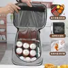 Bolsa Lonchera Simple Grande Aislada de Tela Oxford Estilo Coreano, Bolsa para el Almuerzo para Estudiantes, Impermeable y a Prueba de Aceite, Bolsa Tote de Papel Aluminio