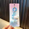 Chaveiro Gato Morango Desenho Animado Gatinho Pingente de Bolsa Lanyard de Celular Fofo Pingente para Chaveiro de Carro Pequeno Presente