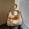Bolso Tote Casual de Moda de Gran Capacidad para Mujer 2024 Invierno Nuevo Bolso de Hombro Retro Transfronterizo Mochila Multifuncional