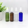 Botella Redonda de Hombro PET de 50 ml Botella Pequeña con Atomizador Botella con Atomizador de Niebla Fina Botella con Atomizador Botella de Relleno para Maquillaje de Viaje Suministro Directo de Fábrica