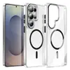 Case Magnético Samsung S26U Venda Quente Transfronteiriça S25 Case de Telefone Texturizado PC Puro Alta Transparência Capa Protetora Atacado
