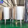 Suministro tanque de leche horizontal de acero inoxidable de doble capa grande comercial acero blanco engrosado sellado tanque de vino tanque de transporte de jugo de verduras