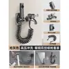 Grifo para Fregadero de Lavadero con Pistola de Rociado para Baño de Balcón Descarga de Inodoro, Una Entrada Dos Salidas Pistola de Agua de Alta Presión Dos en Uno