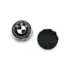 Adequado para Calota de Roda Bmw Série 1 Série 3 Série 5 Série 7 X1234567 Tampa Central de Roda Logo Z4 Preto Trovão e Branco